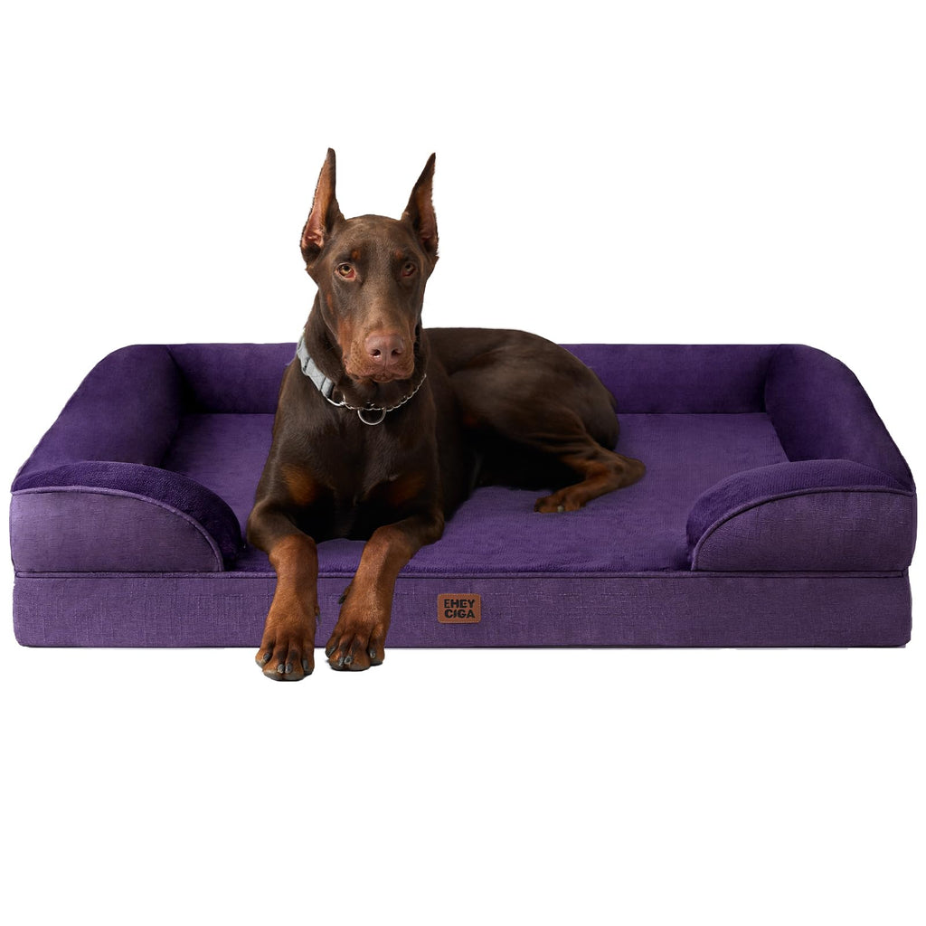 EHEYCIGA Orthopedic Dog Bed, Waterproof Washable Pet Bed Multiple Sizes - Bellhaven & Co.