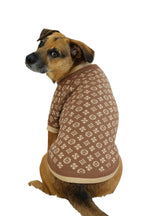Luxury Dog Sweater Soft Knit Designer Inpsired Multiple Designs XS-7XL