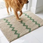 Muddy Mat® Super Absorbent Loop-Thread Chenille Dog Door Mat for Muddy Paws