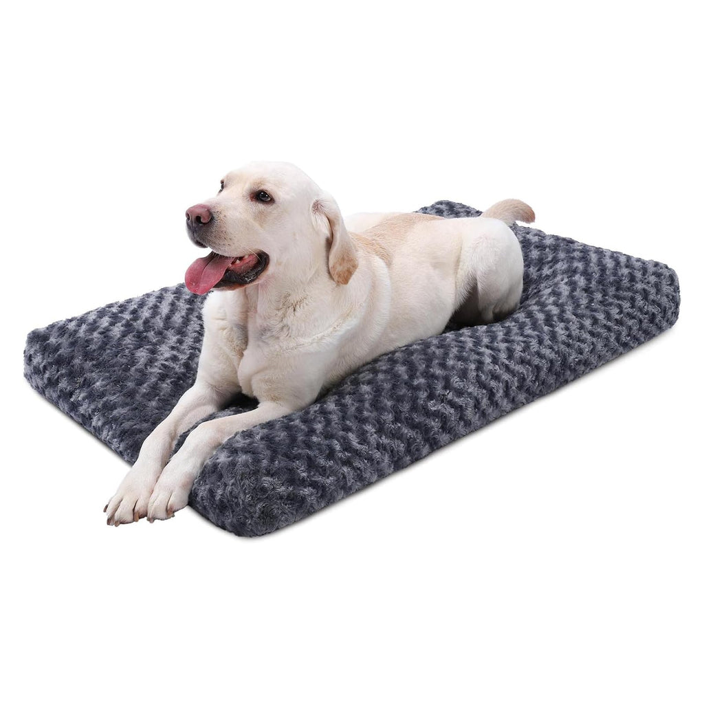 Washable Dog Bed Small to Large Size Dog Crate Bed Plush Pet Bed - Bellhaven & Co.