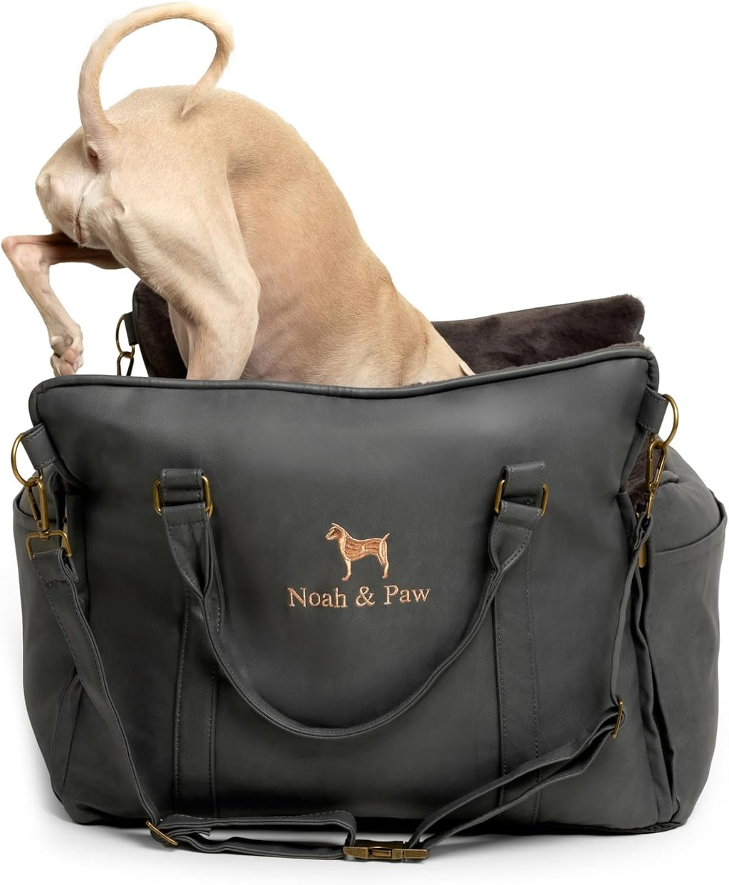 NOAH & PAW Small Dog Car Seat for Small Medium Pets with Harness Clip - Bellhaven & Co.