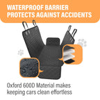 Active Pets Standard Dog Car Hammock Back Seat Cover Waterproof Std and XL