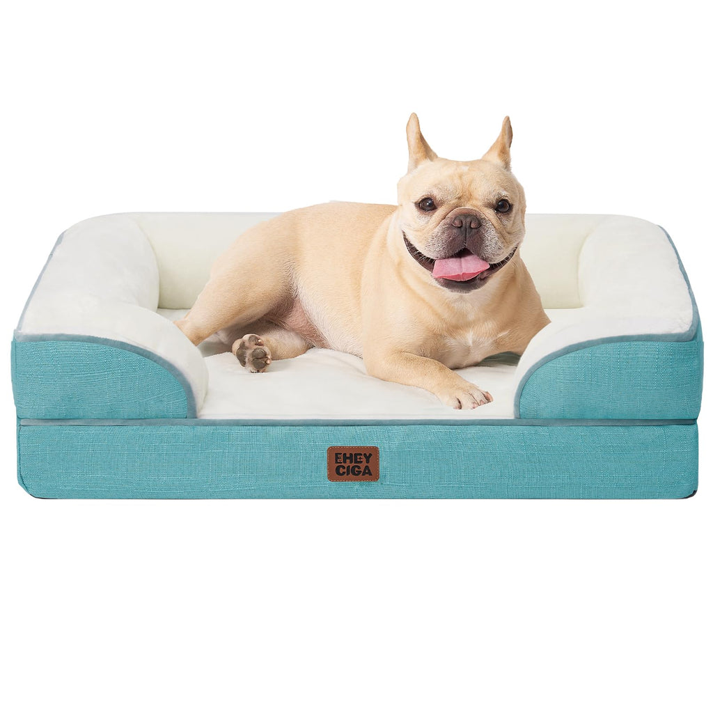 EHEYCIGA Orthopedic Dog Bed, Waterproof Washable Pet Bed Multiple Sizes - Bellhaven & Co.