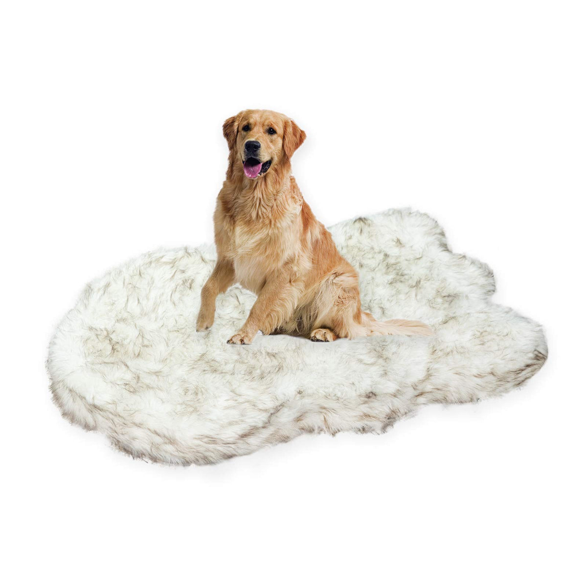 Luxury Faux Fur Dog Bed 6-inch Thick Grade Ultra Soft Orthopedic Memory Foam - Bellhaven & Co.