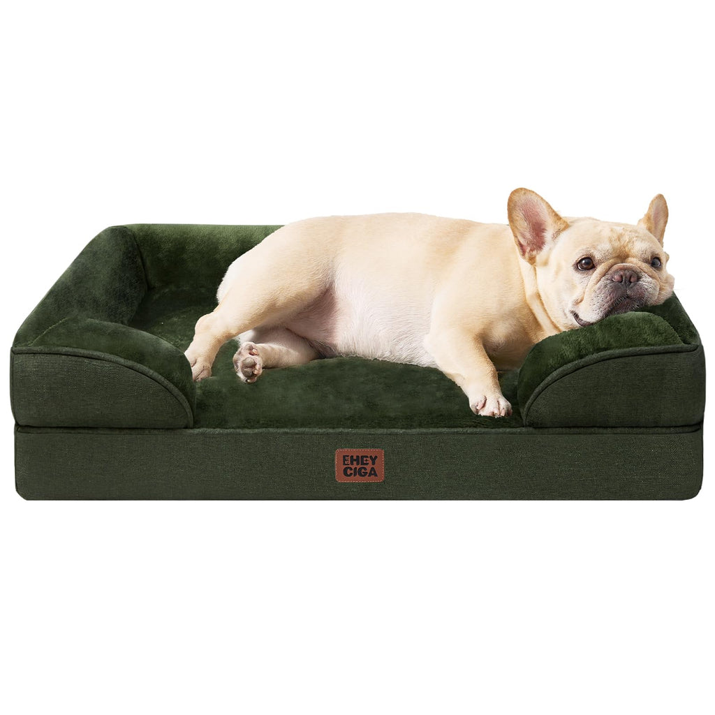 EHEYCIGA Orthopedic Dog Bed, Waterproof Washable Pet Bed Multiple Sizes - Bellhaven & Co.