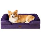 EHEYCIGA Orthopedic Dog Bed, Waterproof Washable Pet Bed Multiple Sizes - Bellhaven & Co.