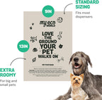 MyEcoWorld® Compostable Pet Poop Bags Made with Corn and Other Certified Compostable