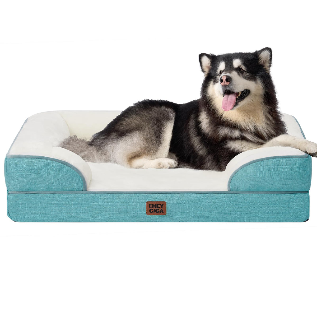 EHEYCIGA Orthopedic Dog Bed, Waterproof Washable Pet Bed Multiple Sizes - Bellhaven & Co.