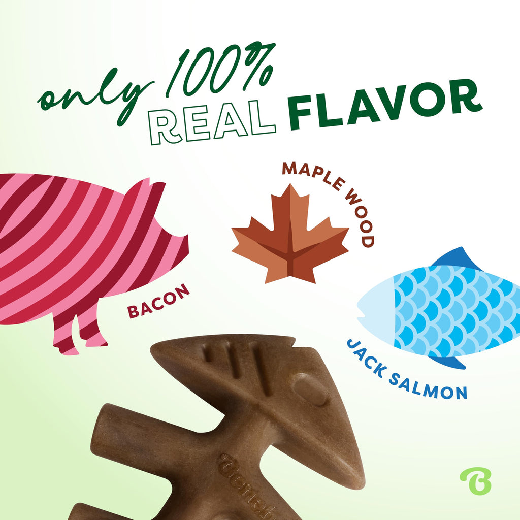 Benebone Medium 4-Pack Dog Toys for Aggressive Chewers - Bellhaven & Co.