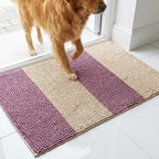 Muddy Mat® Super Absorbent Loop-Thread Chenille Dog Door Mat for Muddy Paws