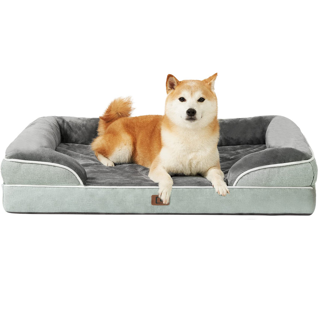 EHEYCIGA Orthopedic Dog Bed, Waterproof Washable Pet Bed Multiple Sizes - Bellhaven & Co.