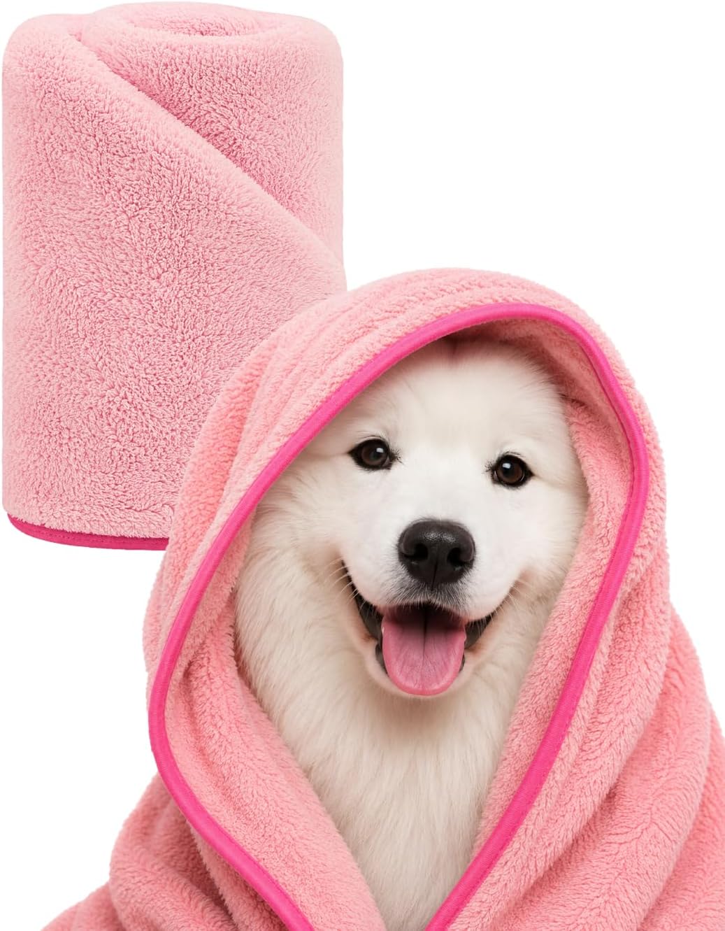 PETHROOM Ultra Absorbent Pet Towel Quick-Drying Soft Microfiber Dog & Cat Bath Towel