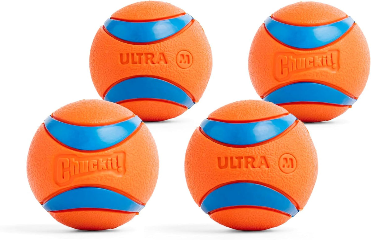 Chuckit! Ultra Ball Dog Toy Bouncy Fetch Balls For Dogs 20-60 lbs - Bellhaven & Co.