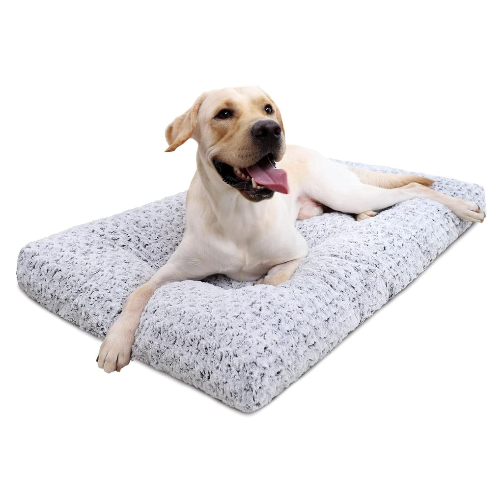 Washable Dog Bed Small to Large Size Dog Crate Bed Plush Pet Bed - Bellhaven & Co.