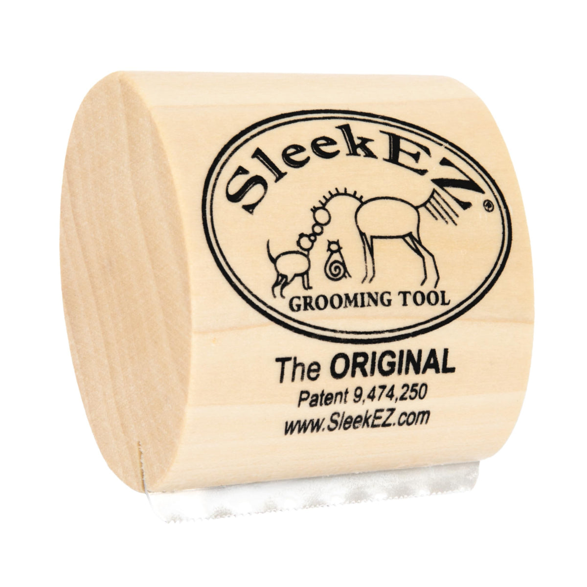 SleekEZ Grooming Brush for Shedding Patented Deshedding for Dog, Cats and Horses - Bellhaven & Co.