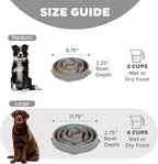 Outward Hound Fun Feeder Slow Feeding Bowl Non Slip for Dogs and Cats - Bellhaven & Co.