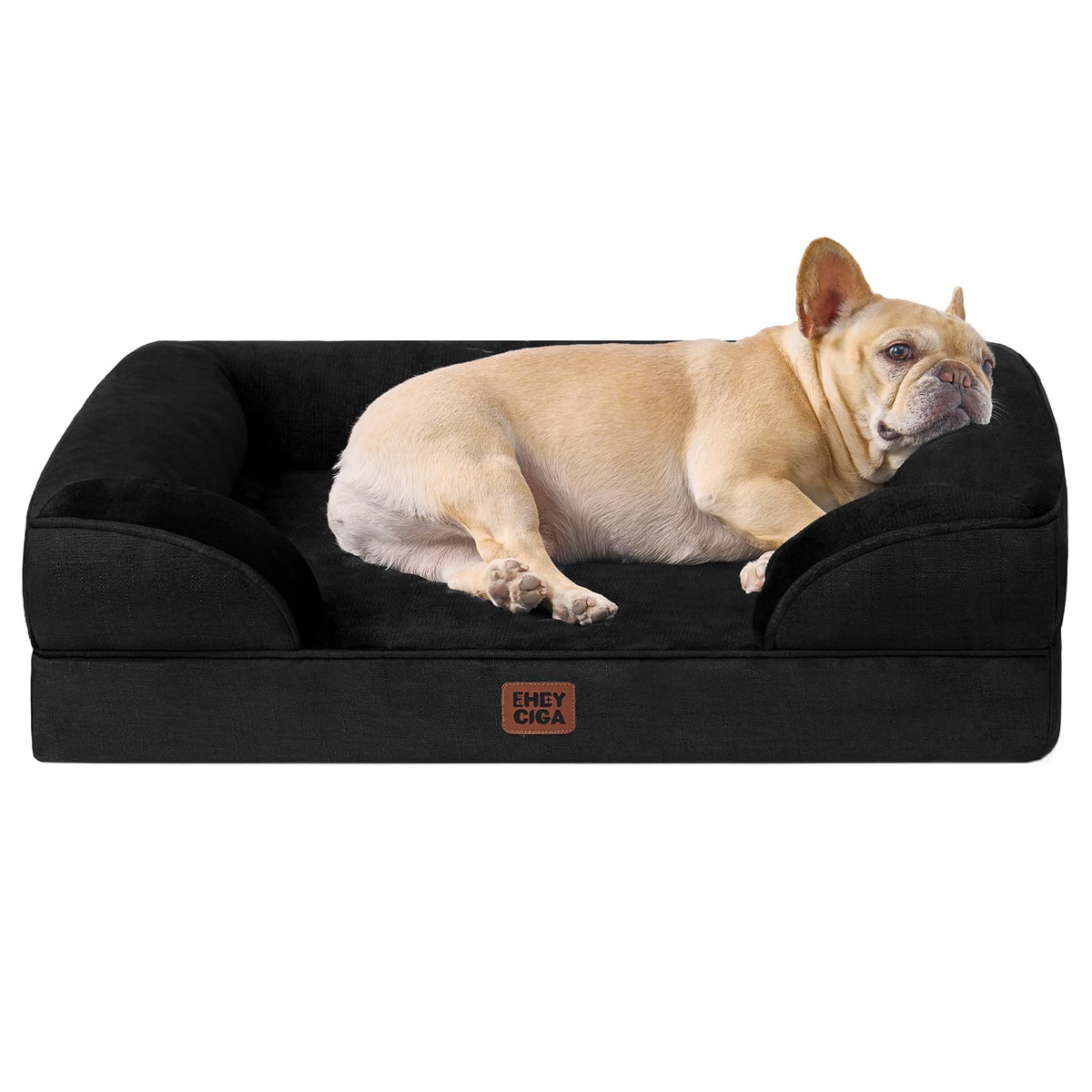 EHEYCIGA Orthopedic Dog Bed, Waterproof Washable Pet Bed Multiple Sizes - Bellhaven & Co.