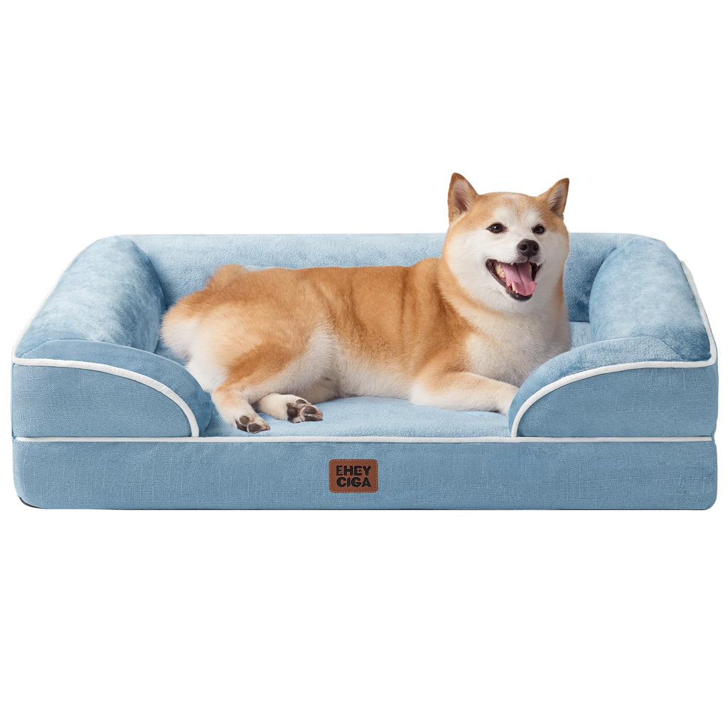 EHEYCIGA Orthopedic Dog Bed, Waterproof Washable Pet Bed Multiple Sizes - Bellhaven & Co.