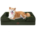 EHEYCIGA Orthopedic Dog Bed, Waterproof Washable Pet Bed Multiple Sizes - Bellhaven & Co.