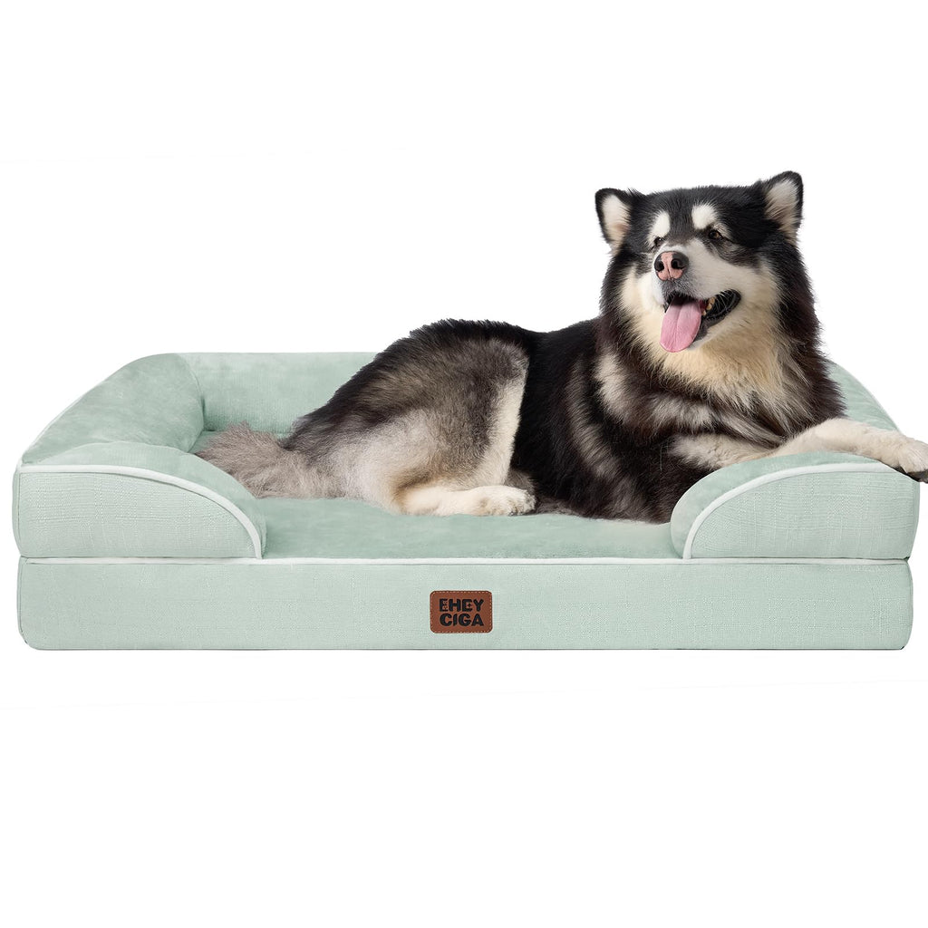 EHEYCIGA Orthopedic Dog Bed, Waterproof Washable Pet Bed Multiple Sizes - Bellhaven & Co.