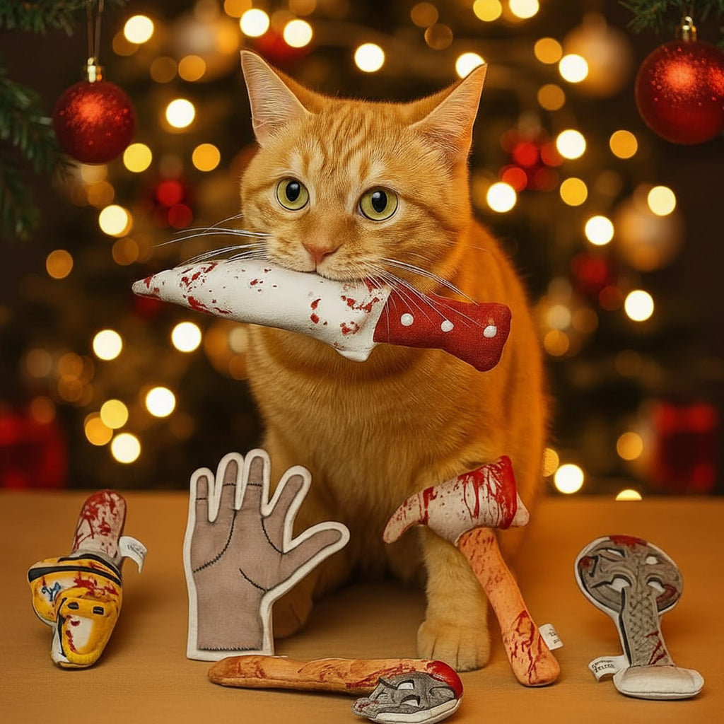 5 Pack Catnip Toys, Cat Toys with Catnip & Silvervine, Colorful Mushroom Cat Chew Toys - Bellhaven & Co.