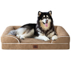 EHEYCIGA Orthopedic Dog Bed, Waterproof Washable Pet Bed Multiple Sizes - Bellhaven & Co.