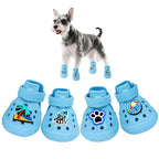 Furrtripsy Dog Shoes Non-Slip Waterproof Sandals Breathable Perforated Boots - Bellhaven & Co.