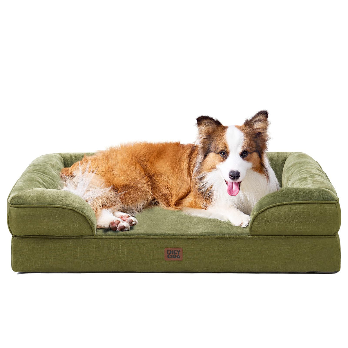 EHEYCIGA Orthopedic Dog Bed, Waterproof Washable Pet Bed Multiple Sizes - Bellhaven & Co.