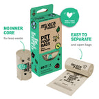 MyEcoWorld® Compostable Pet Poop Bags Made with Corn and Other Certified Compostable