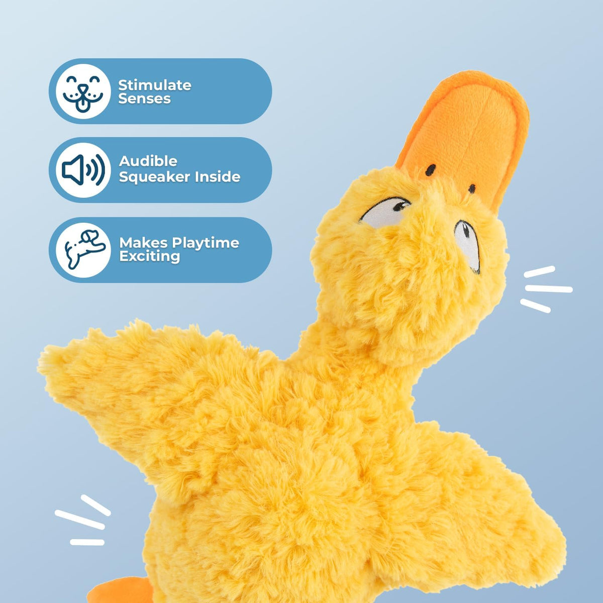 Best Pet Supplies Interactive Squeaky Dog Toy and Crinkle Dog Toys - Multiple Choices - Bellhaven & Co.