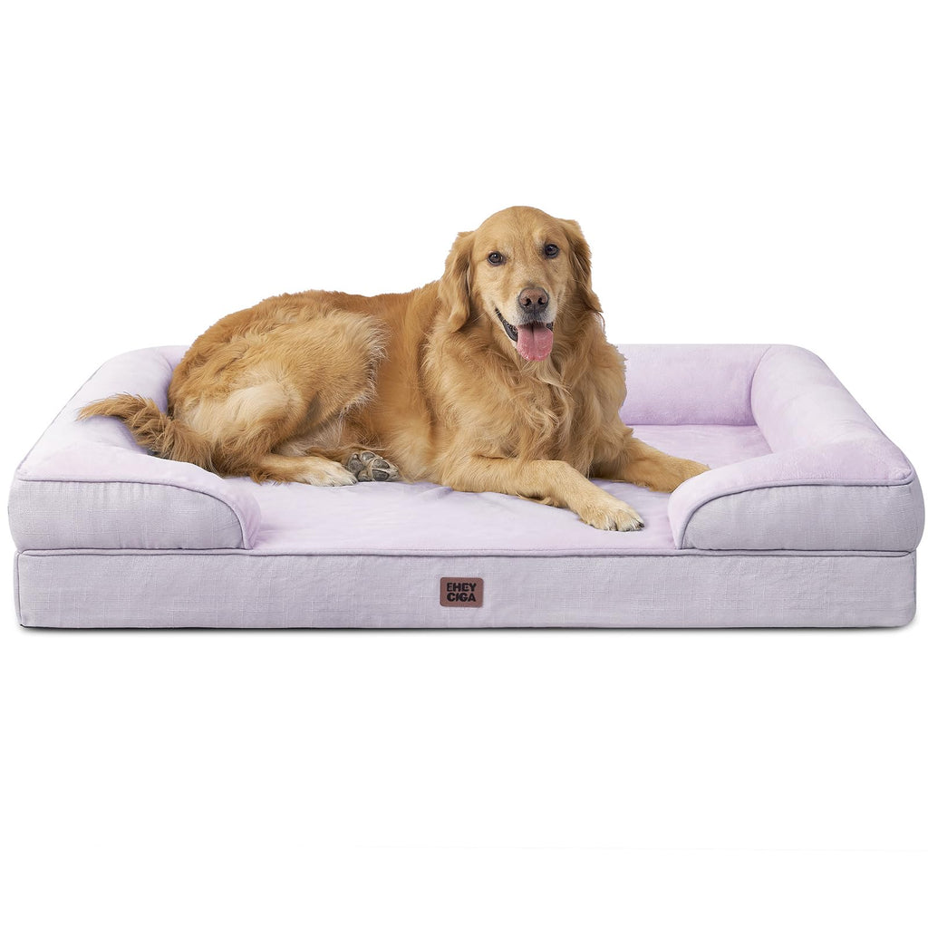 EHEYCIGA Orthopedic Dog Bed, Waterproof Washable Pet Bed Multiple Sizes - Bellhaven & Co.