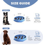 Outward Hound Fun Feeder Slow Feeding Bowl Non Slip for Dogs and Cats - Bellhaven & Co.