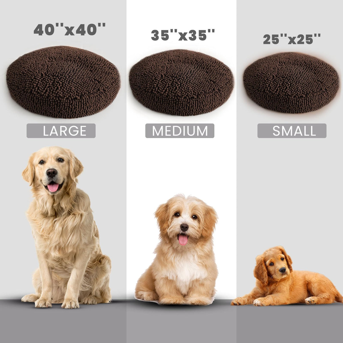 Muddy Mat® Cloud K-9 Dog Beds for Dogs and Cats, Sizes Small-Large