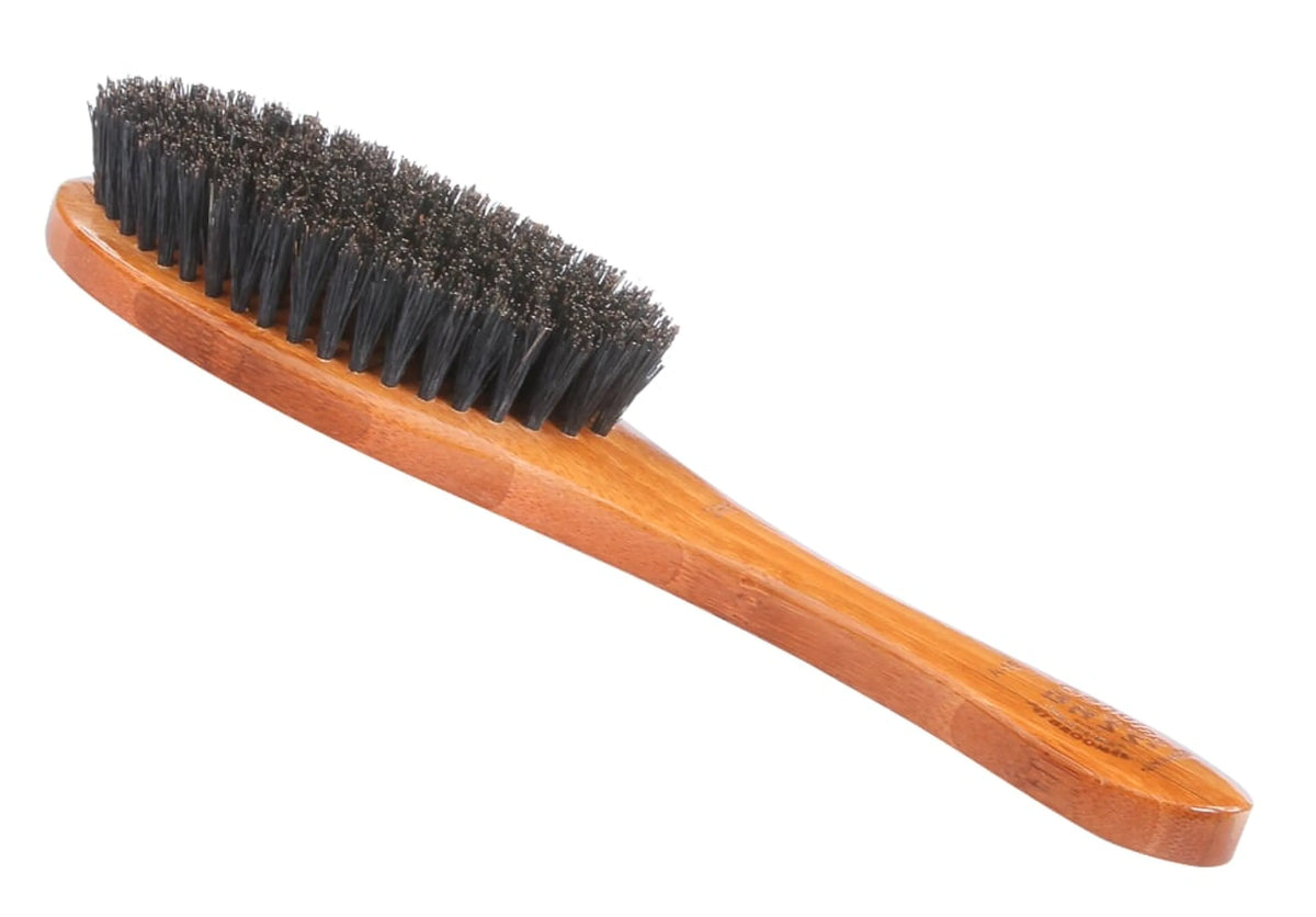 Bass Brushes Shine & Condition Pet Brush Wood Handle Natural Bristles - Bellhaven & Co.