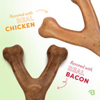 Benebone Wishbone Durable Dog Chew Toy for Aggressive Chewers Single or Double Packs - Bellhaven & Co.