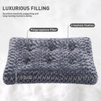 Washable Dog Bed Small to Large Size Dog Crate Bed Plush Pet Bed - Bellhaven & Co.