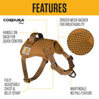 Carhartt Nylon Duck No Pull Dog Harness Carhartt Mulitple Colors S-XL