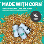 MyEcoWorld® Compostable Pet Poop Bags Made with Corn and Other Certified Compostable