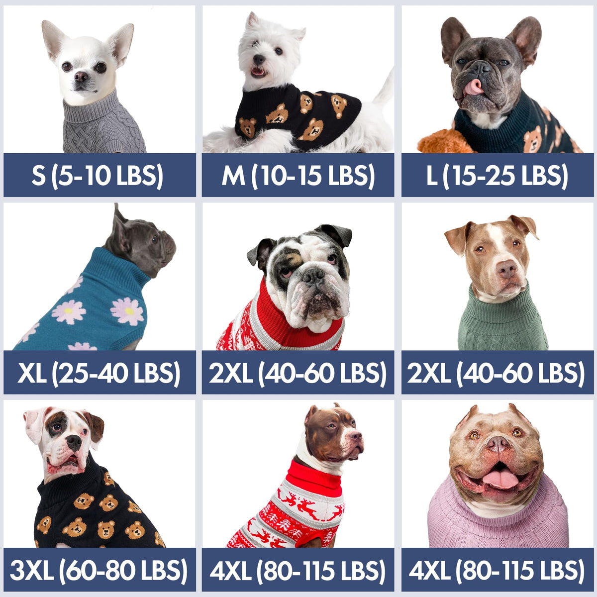 Spark Paws Knit Dog Sweater Pink Cableknit Color Med-4XL