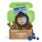 Benebone Medium 4-Pack Dog Toys for Aggressive Chewers - Bellhaven & Co.