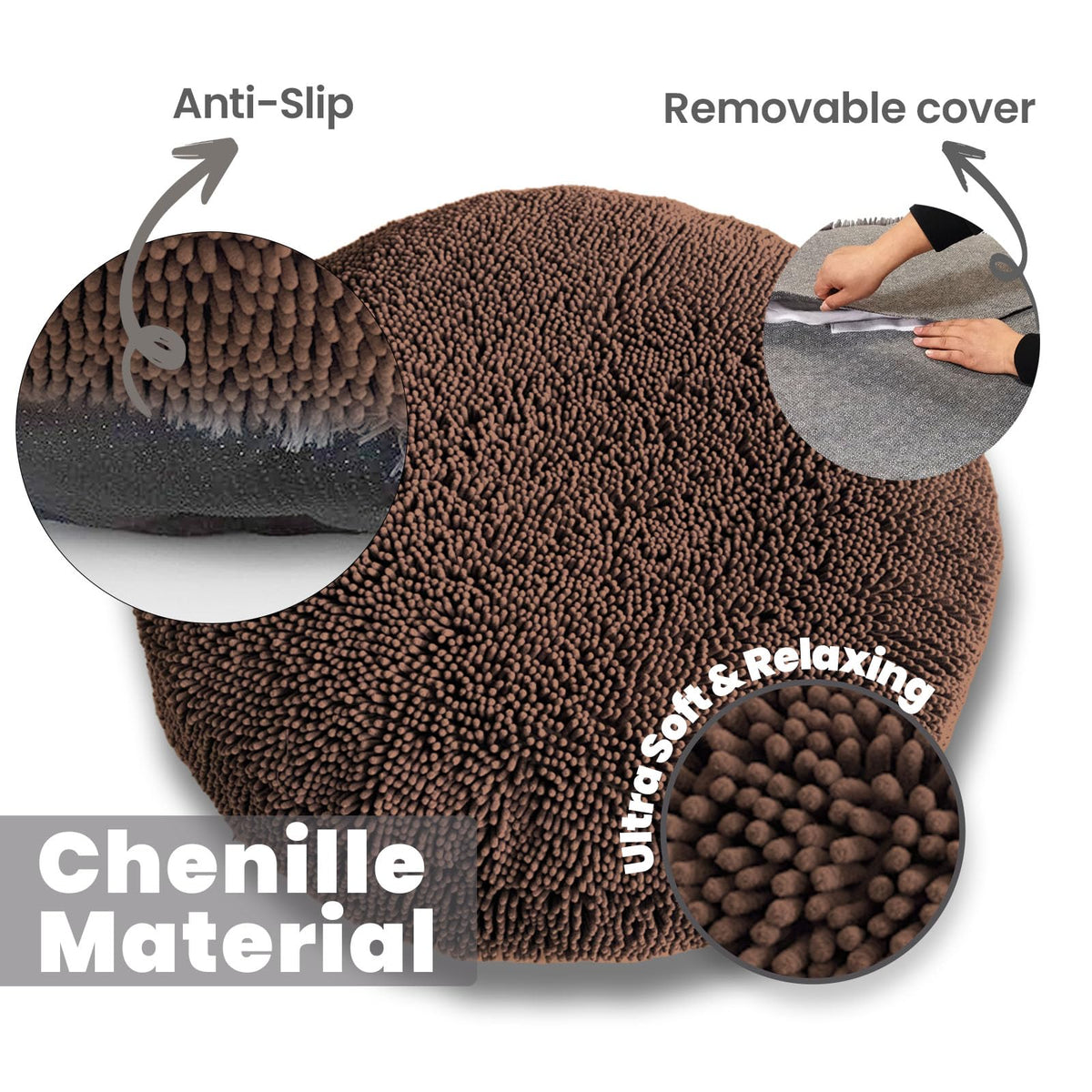 Muddy Mat® Cloud K-9 Dog Beds for Dogs and Cats, Sizes Small-Large