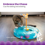 Catstages Tower of Tracks Cat Toy 3-Level Track Tower with 6 Balls Interactive - Bellhaven & Co.