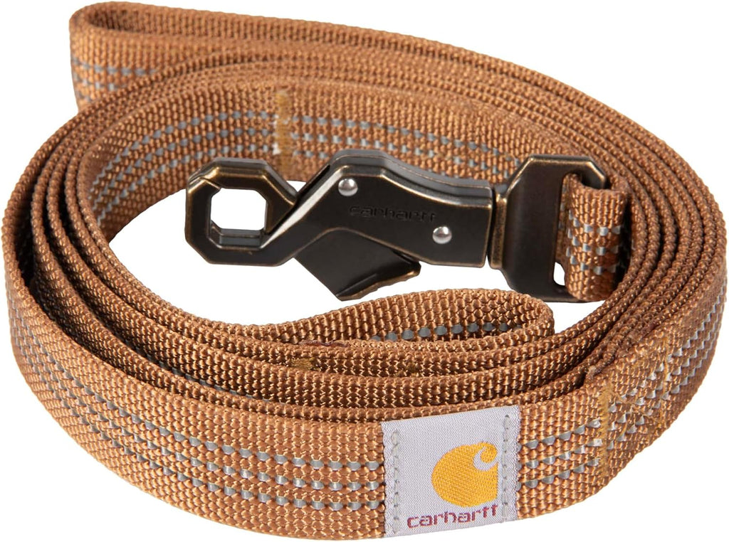 Carhartt Nylon Dual Handle Dog Leash Carhartt Brown L