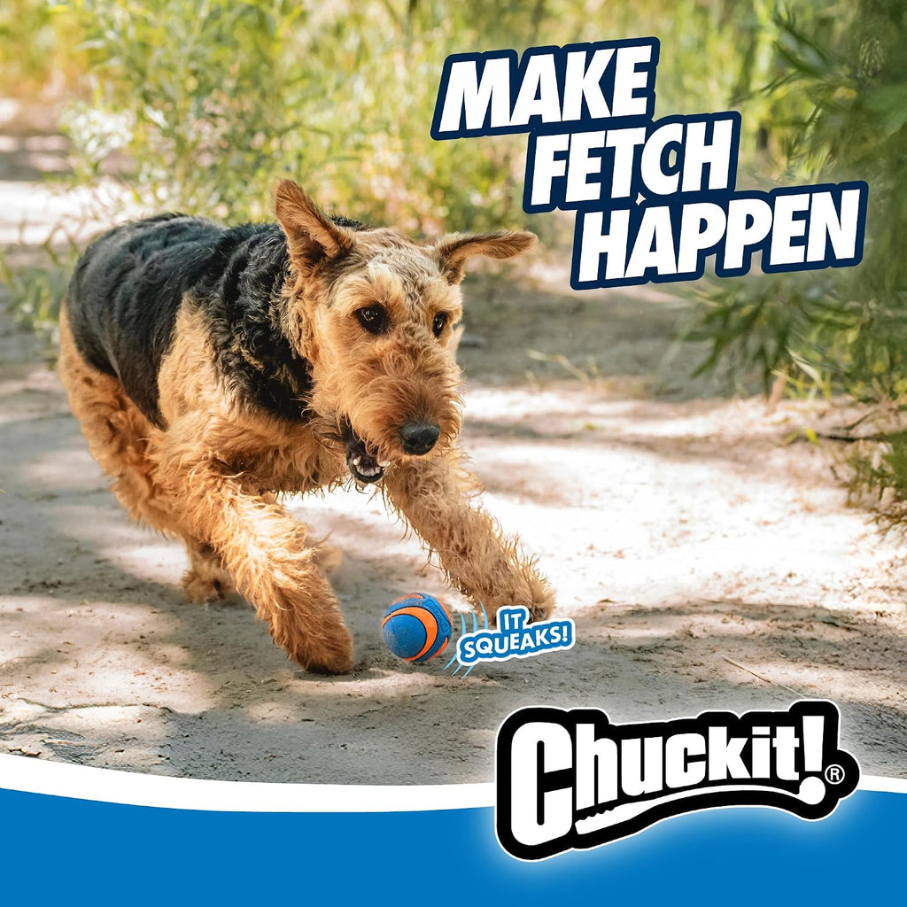 Chuckit! Ultra Ball Dog Toy Bouncy Fetch Balls For Dogs 20-60 lbs - Bellhaven & Co.
