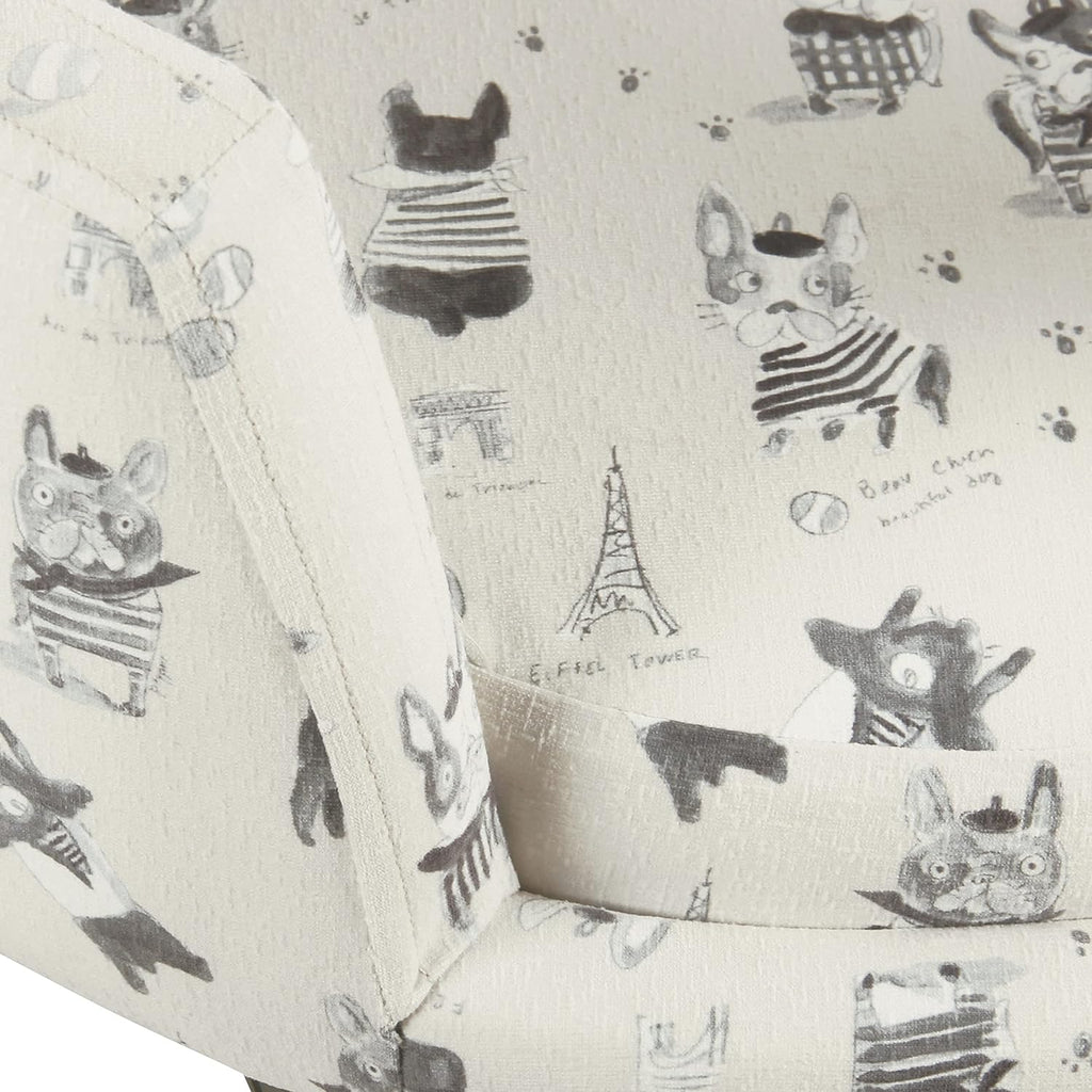 HomePop Upholstered Curved Pet Bed Luxury Cat & Dog Rasied Bed - Bellhaven & Co.