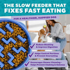 Outward Hound Fun Feeder Slow Feeding Bowl Non Slip for Dogs and Cats - Bellhaven & Co.