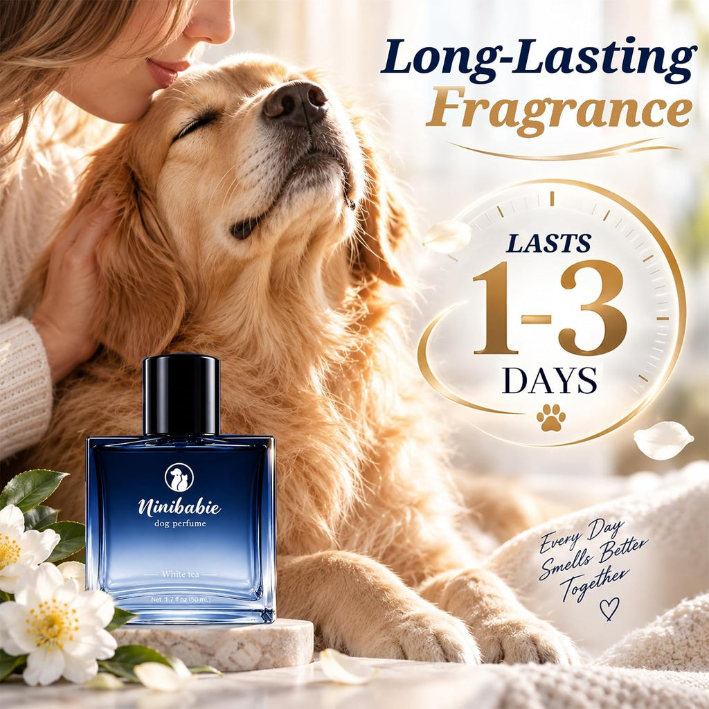 Dog Perfume, Luxury White Tea Scent, 1.7 Fl Oz | Gift Boxed