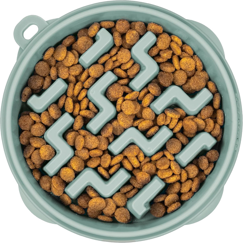 Outward Hound Fun Feeder Slow Feeding Bowl Non Slip for Dogs and Cats - Bellhaven & Co.