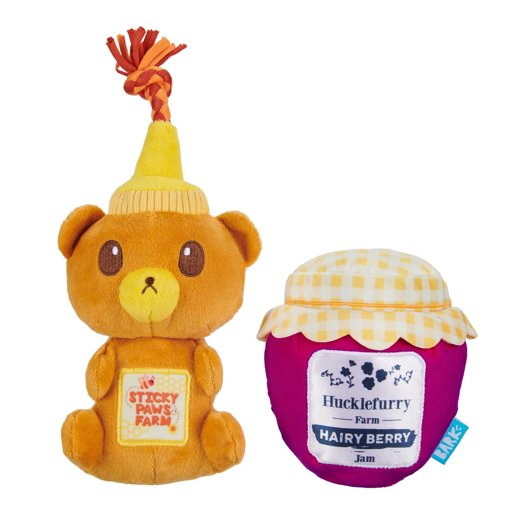 That's My Jam, Honey Plush Dog Toys 2 Pack - Bellhaven & Co.