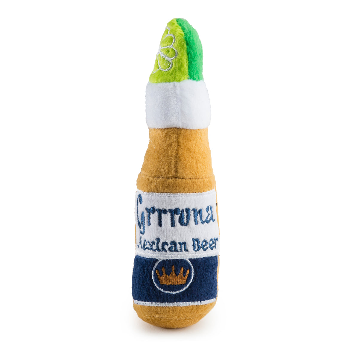 Grrrona Beer Bottle Plush Dog Toy - Bellhaven & Co.